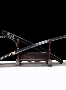 龙泉市刀剑T10烧刃日式太刀影视