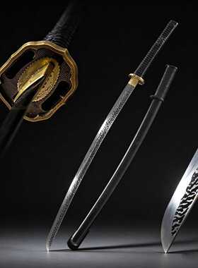 龙泉一体武士军刀手工长刀日本刀指挥佩刀东洋刀剑收藏摆件未开刃