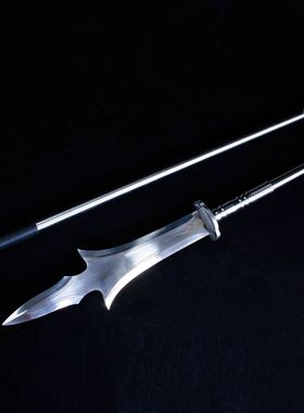 龙泉市刀剑三尖两刃银尖宝戟刀