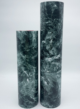 网红普拉达绿色大理石贴纸自粘意式轻奢客厅民宿酒店高级感3d墙纸