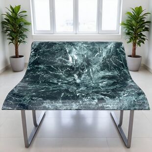 仿真大理石纹客厅背景自粘墙贴普拉达绿茶几餐桌翻新防水PVC贴纸
