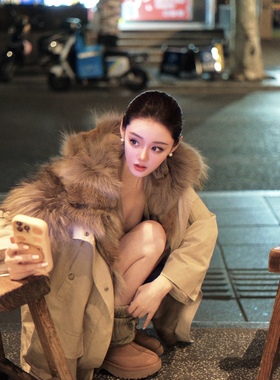 冬季韩系复古高级感时尚百搭显瘦翻领派克服棉服短款外套夹克上衣