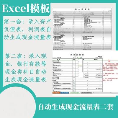 Ecel表格模板录入资产负债公