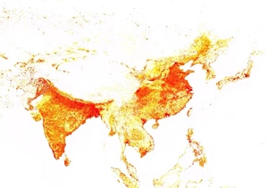 2000-2023年全球人口密度1km栅格数据