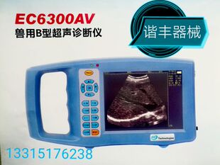 兽用B超机EC6300AVB超仪母猪怀孕检测大屏5.6英寸 2年质保 包邮