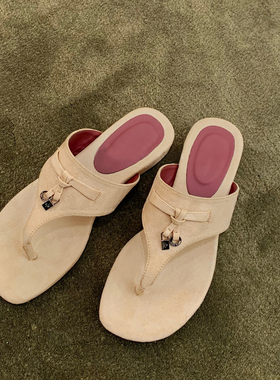 优品版~超火人字拖女外穿2025夏季新款夹趾时尚休闲度假沙滩凉拖