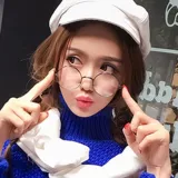 Ретро очки, в корейском стиле