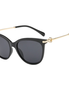 墨镜女防紫外线太阳镜女猫眼新款时尚女士大脸显瘦偏光眼镜潮