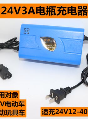 24v3a轮椅车洗地机电瓶充电器
