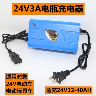 24v3a轮椅车洗地机电瓶充电器