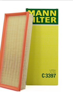 适配奔驰AMG CLS63ML63G63GL500GL450GL63 曼牌空气滤芯 C3397