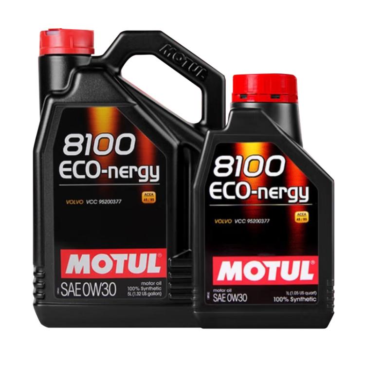 法国原装摩特MOTUL 8100 ECO 0W-30 A5/B5全合成机油 1L/5L装 汽车零部件/养护/美容/维保 汽机油 原图主图