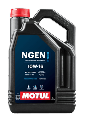 官方查伪摩特MOTUL NGEN SQ GF-7B 0W-16 双擎混动全合成机油