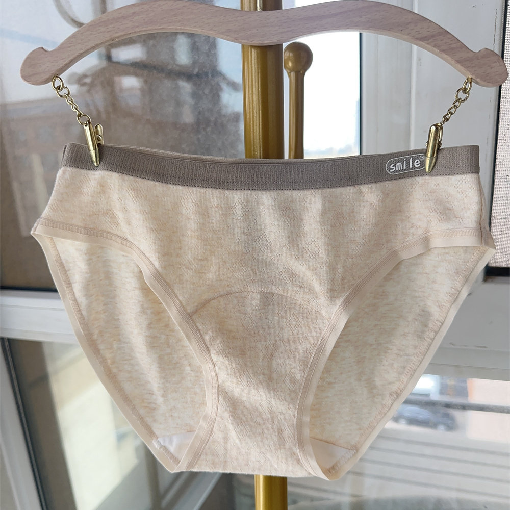 女士纯棉内裤高开叉薄棉包臀无痕