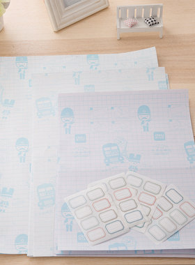 得力70562学生包书膜透明磨砂书皮书套加厚16K/32K/A4防水30张