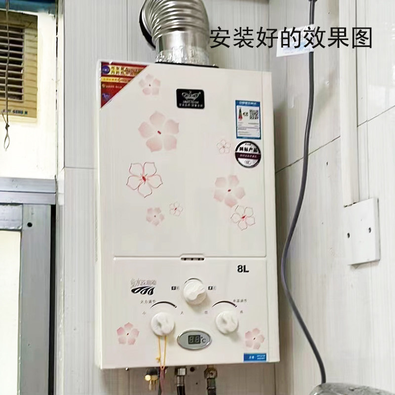 皇冠热水器6/8升平衡式天燃气