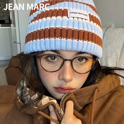 欧阳娜娜同款眼镜茶色韩系小框