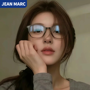 超轻TR90茶色眼镜框女近视可配高度数高级感复古小框气质眼睛镜架