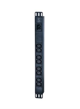 施耐德 机柜PDU插座1U APC机架式插排 EPDU1016B 230V C13接口