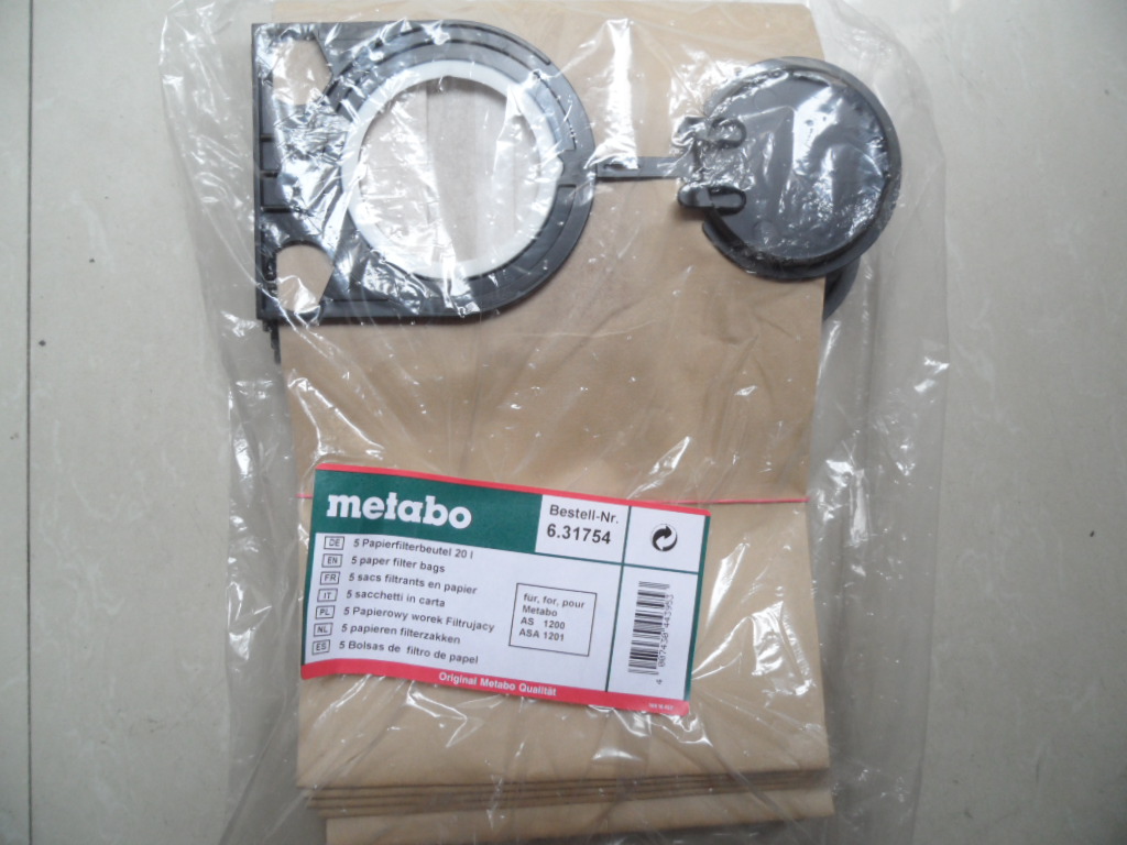 【麦太保】METABO 25升集尘袋 吸尘袋 适用ASA 1202 德国原装进口