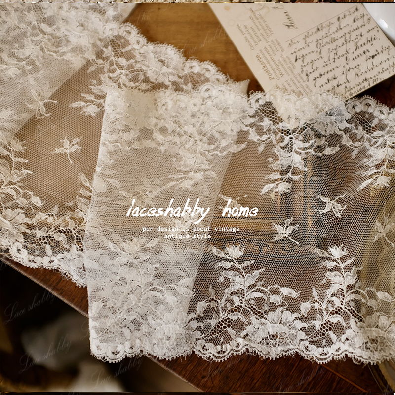 法国进口古法列维斯蕾丝leaves lace手工DIY高定法蕾丝花边-142