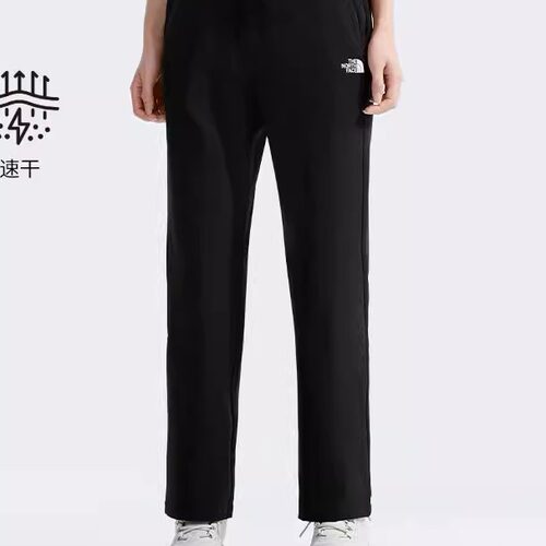 北面户外运动女休闲裤户外速干裤