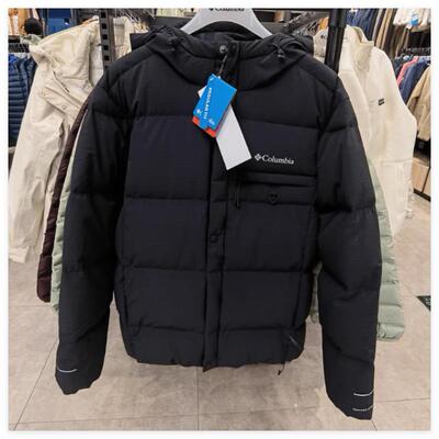哥伦比亚男款防风保暖羽绒服外套