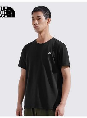TheNorthFace北面户外男25春夏新款吸湿透气圆领速干短袖T恤8EXV