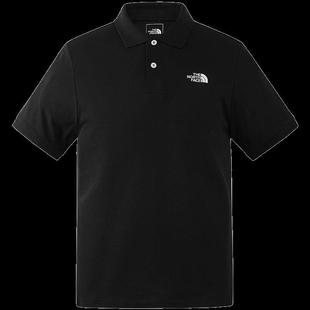 25春夏新款 纯棉短袖 翻领POLO衫 87UX TheNorthFace北面T恤户外男士