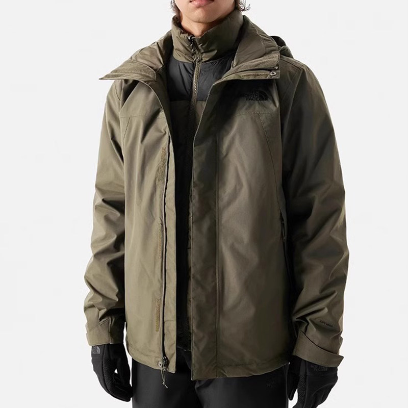 24秋冬TheNorthFace北面冲锋衣男户外运动羽绒内胆三合一外套81QS