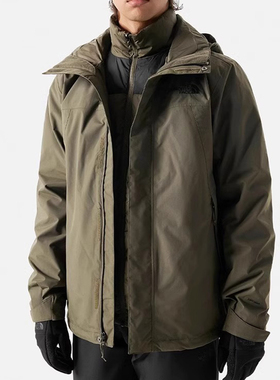24秋冬TheNorthFace北面冲锋衣男户外运动羽绒内胆三合一外套81QS