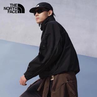北面UE男冲锋衣立领机能硬壳外套防水户外时尚 8CJH TheNorthFace