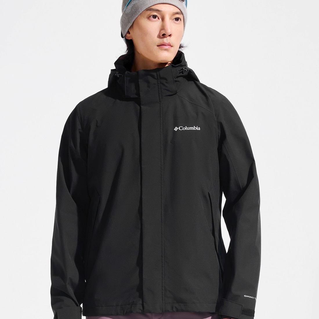 哥伦比亚户外防水冲锋衣防风保暖