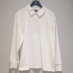 THeNorthFace 保暖翻领卫衣8C4B 北面25春夏女户外休闲长袖 Polo衫