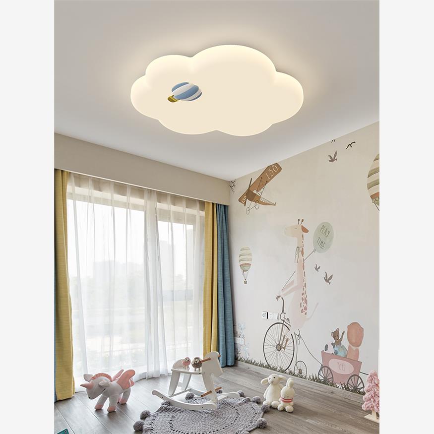 儿童房吸顶灯现代极简全