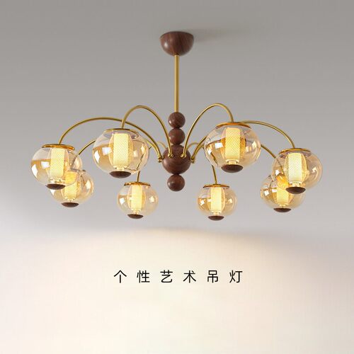 客厅吊灯2026新款中古风