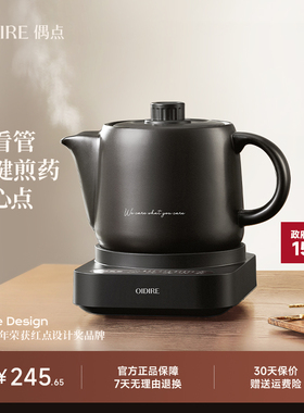 OIDIRE中药电煎壶煎药壶全自动熬药养生壶中药中医家用陶瓷煲药罐