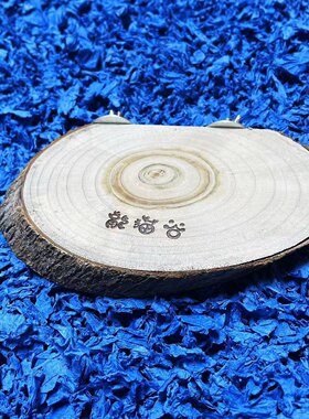 龙猫跳板苹果木材质肠道磨牙磨抓