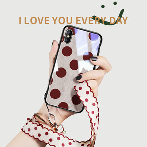 苹果x玻璃手机壳