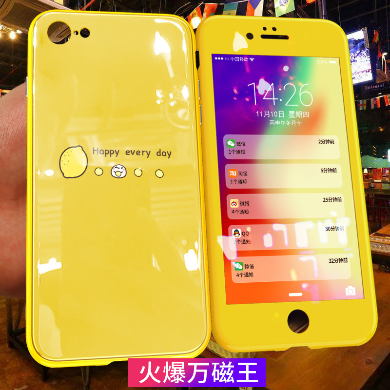 ¶¶Òôͬ¿îÆ»¹û6splusÊÖ»ú¿ÇiPhone6²£Á§6sÍò´ÅÍõ6Plus³±ÅÆÐ¿îÈ«°üÅ®¿î´ÅÎüÁù¸öÐÔ´´Òⳬ±¡i6ÍøºìСÇåÐÂ