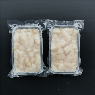 现剥原浆鲜扇贝柱扇贝肉丁瑶柱肉带子不泡药不泡水500克发顺丰