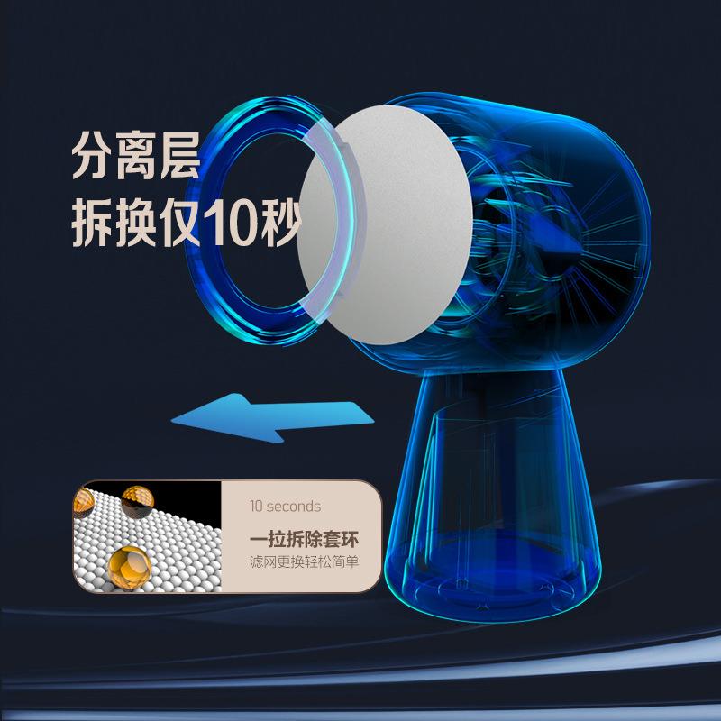 Haotaitai桌面抽吸油烟机家用便携小型迷你火锅烤肉餐桌吸油机