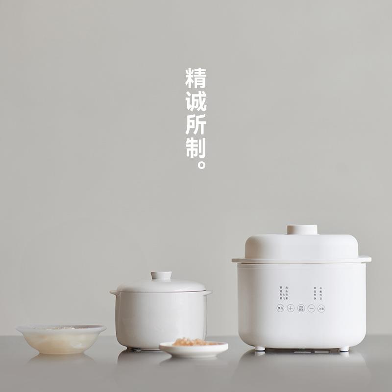 olayks立时电炖锅燕窝炖盅小号煲汤锅煮粥神器家用隔水电炖盅