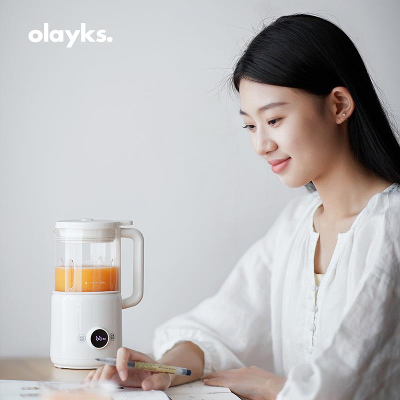 olayks欧莱克迷你破壁机家用豆浆机小型多功能非静音迷你0.6L料理