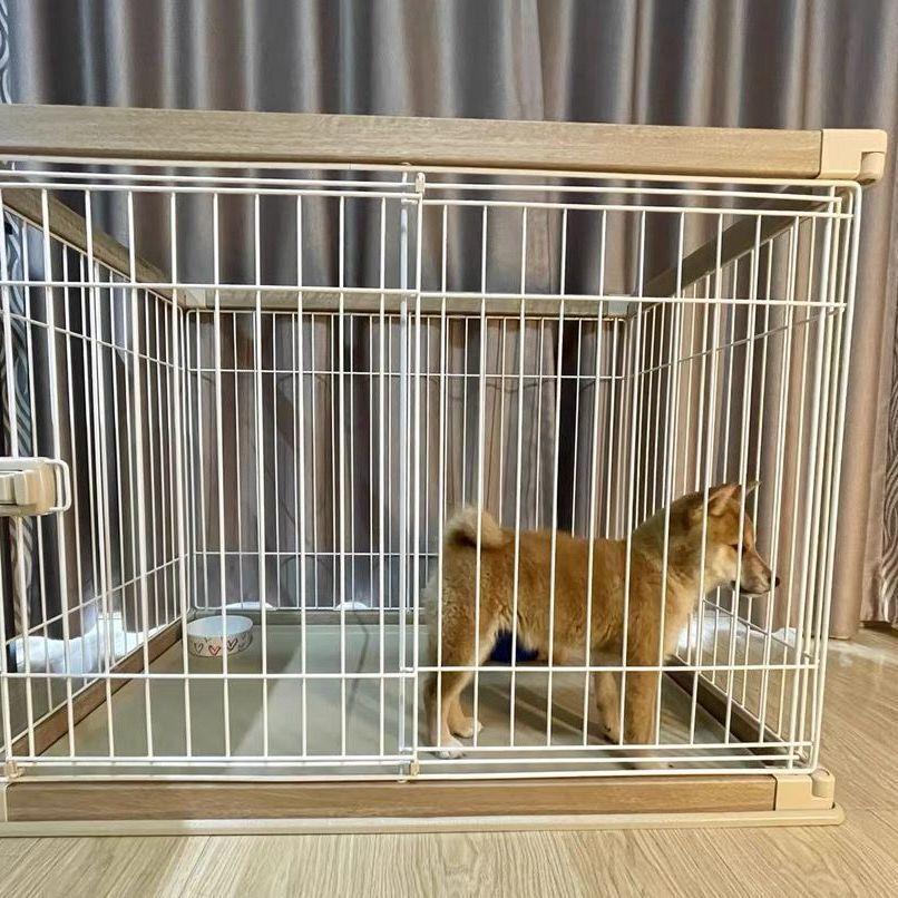 爱丽丝狗笼室内中小型犬爱丽思狗笼子狗围栏宠物狗狗专用栅栏泰迪