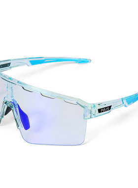 PAIS骑行眼镜偏光变色近视男女防风沙自行车跑步户外公路运动眼镜