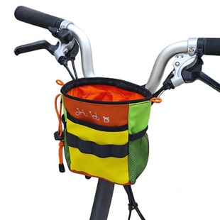 适用于Brompton小布P8折叠车水壶包通勤旅行自行车鞍座包车头挂包