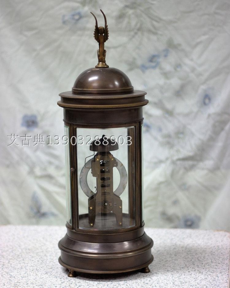 仿古 欧式 古典古董 机械座钟 园亭陀飞轮钟
