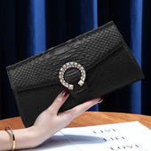 品牌真皮鳄鱼纹手拿包女气质2026新款 时尚 大容量软皮多卡位手抓包