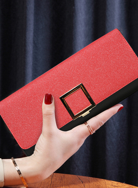 真皮手包女2025新款时尚真皮大容量多卡位手抓包名媛宴会礼服包潮